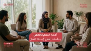 أهمية الدعم الجماعي وجلسات العلاج في رحلة التعافي