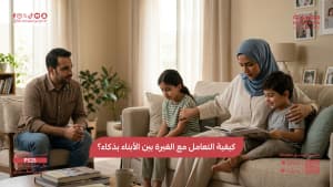 كيفية التعامل مع الغيرة بين الأبناء بذكاء؟