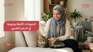 الحيوانات الأليفة ودورها في الدعم النفسي