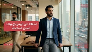 الحفاظ على الهدوء في بيئات العمل الضاغطة