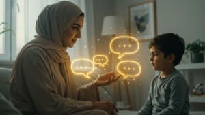 دليل الأهل للتعامل مع الكذب عند الأطفال بلا عقاب مهين