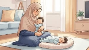 كيف أتعامل مع ضغوط تربية التوأم؟