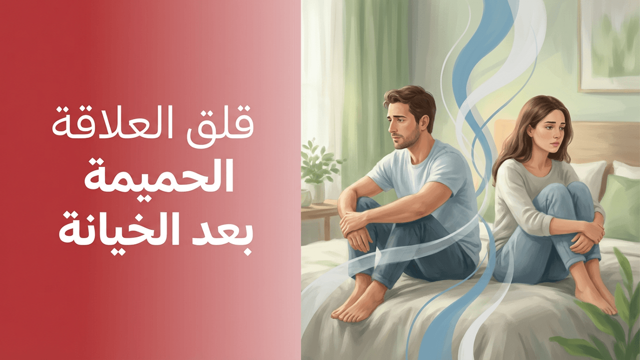 قلق العلاقة الحميمة بعد الخيانة