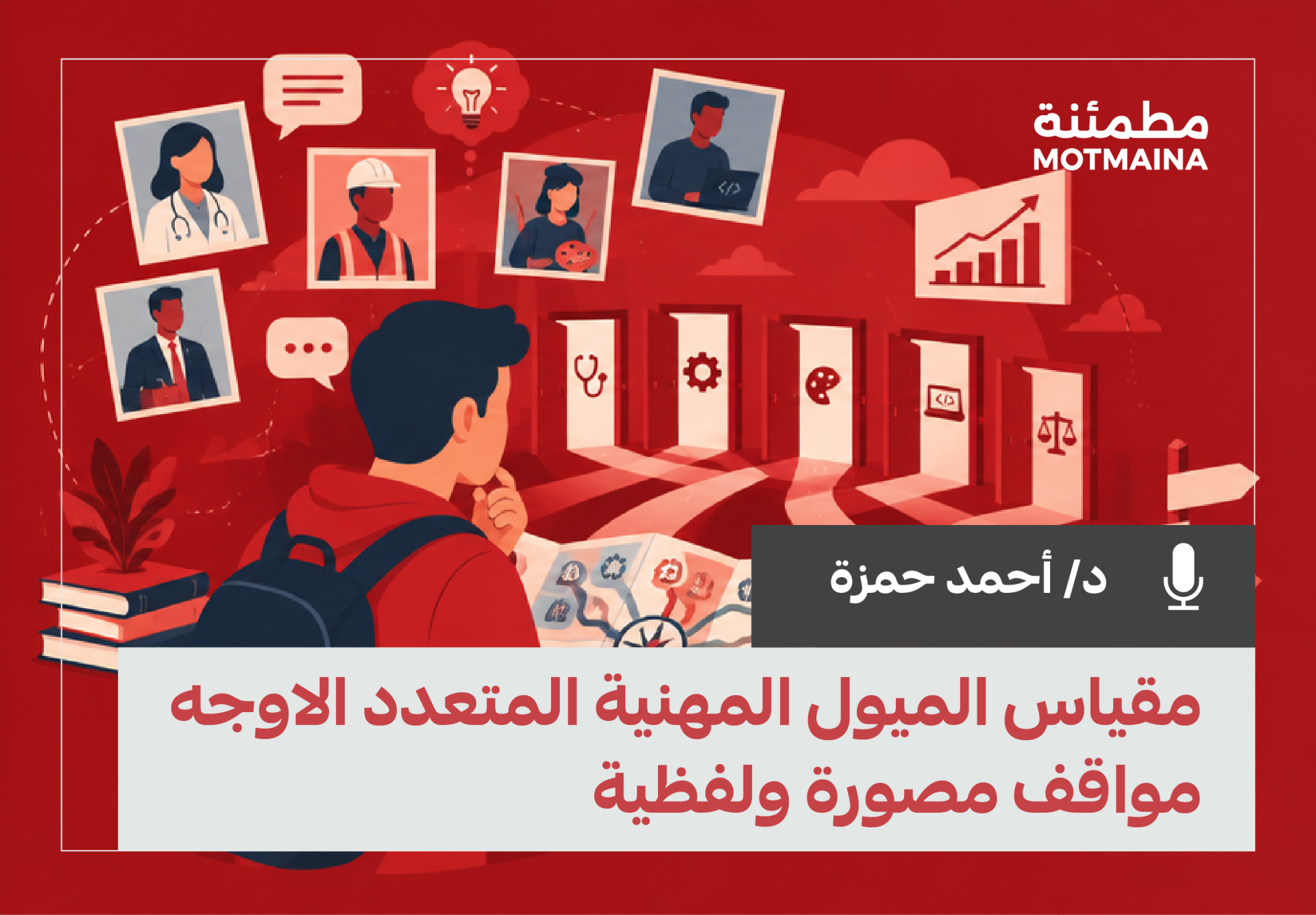 مقياس الميول المهنيه  المتعدد الاوجه - مواقف مصورة ولفظية 