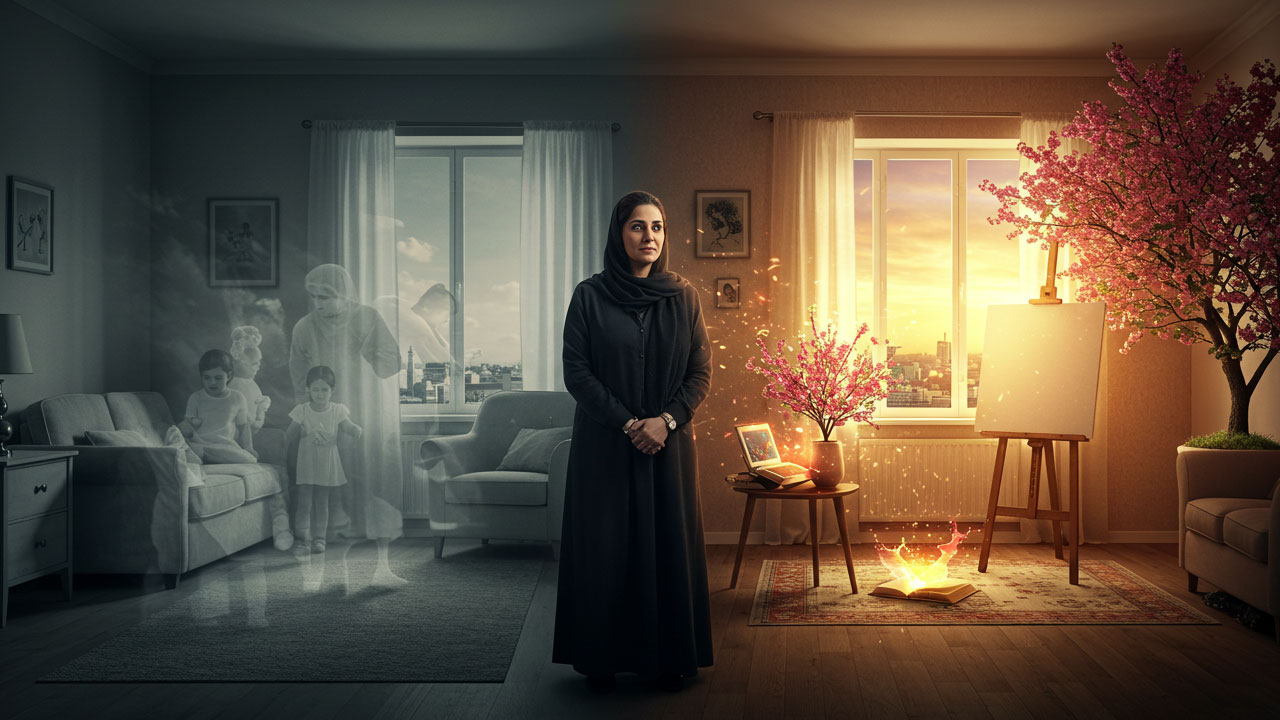 متلازمة العش الفارغ وإعادة اكتشاف الذات