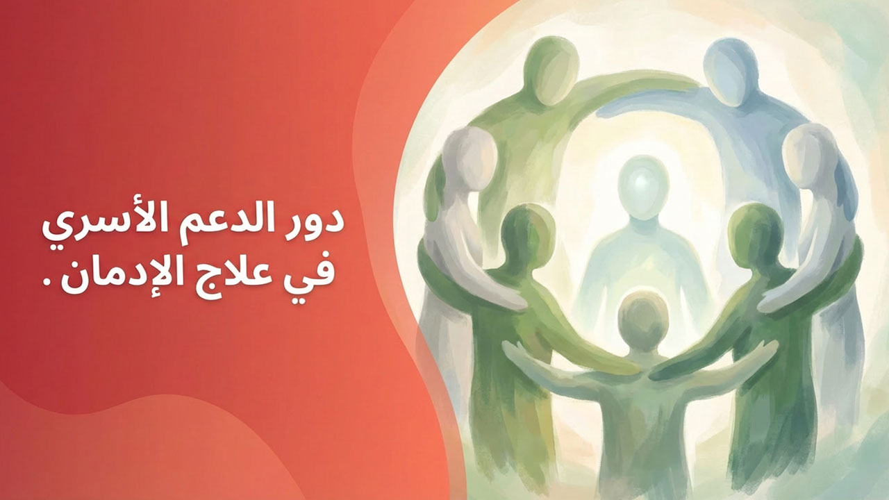 دور الدعم الأسري في علاج الإدمان