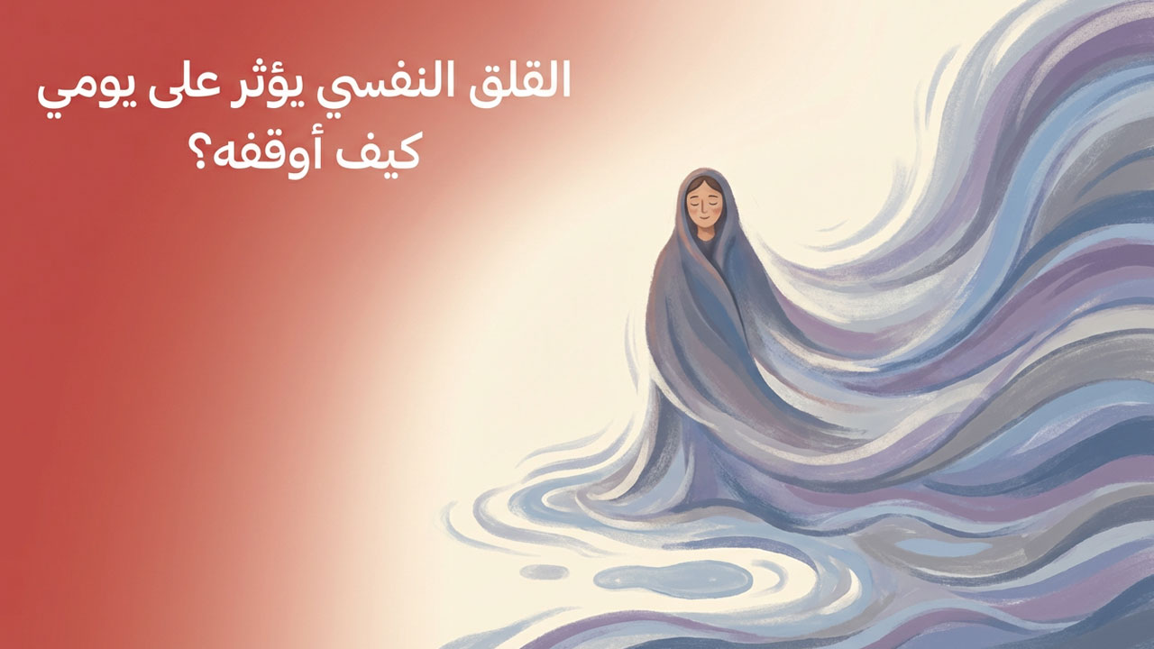 القلق النفسي يؤثر على يومي… كيف أوقفه؟