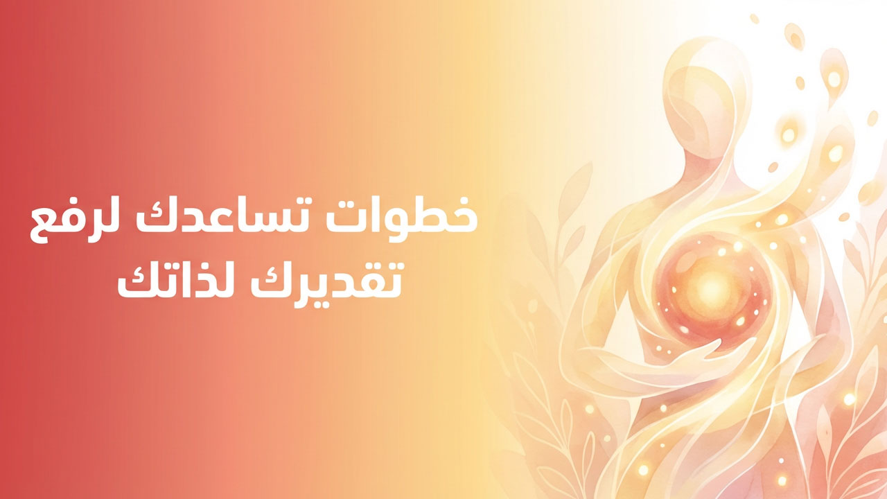 خطوات تساعدك لرفع تقديرك لذاتك