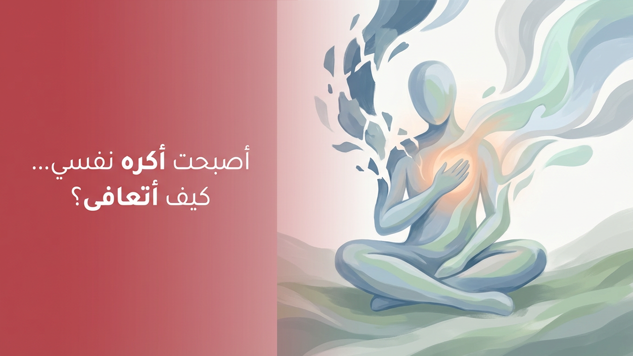 أصبحت أكره نفسي… كيف أتعافى؟