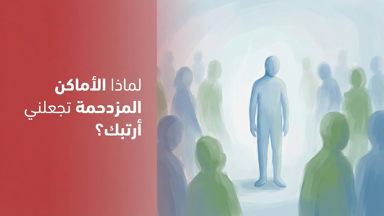 لماذا الأماكن المزدحمة تجعلني أرتبك؟