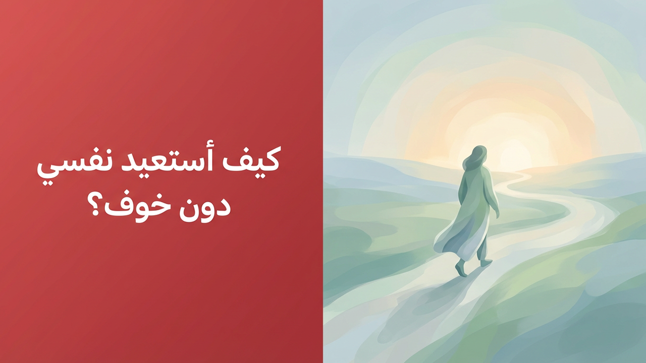 كيف أستعيد نفسي دون خوف؟