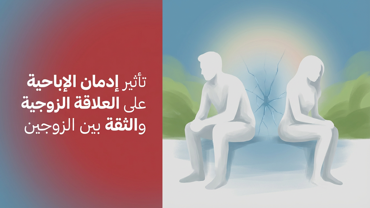 تأثير إدمان الإباحية على العلاقة الزوجية والثقة بين الزوجين