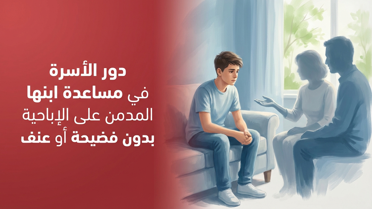دور الأسرة في مساعدة ابنها المدمن على الإباحية بدون فضيحة أو عنف
