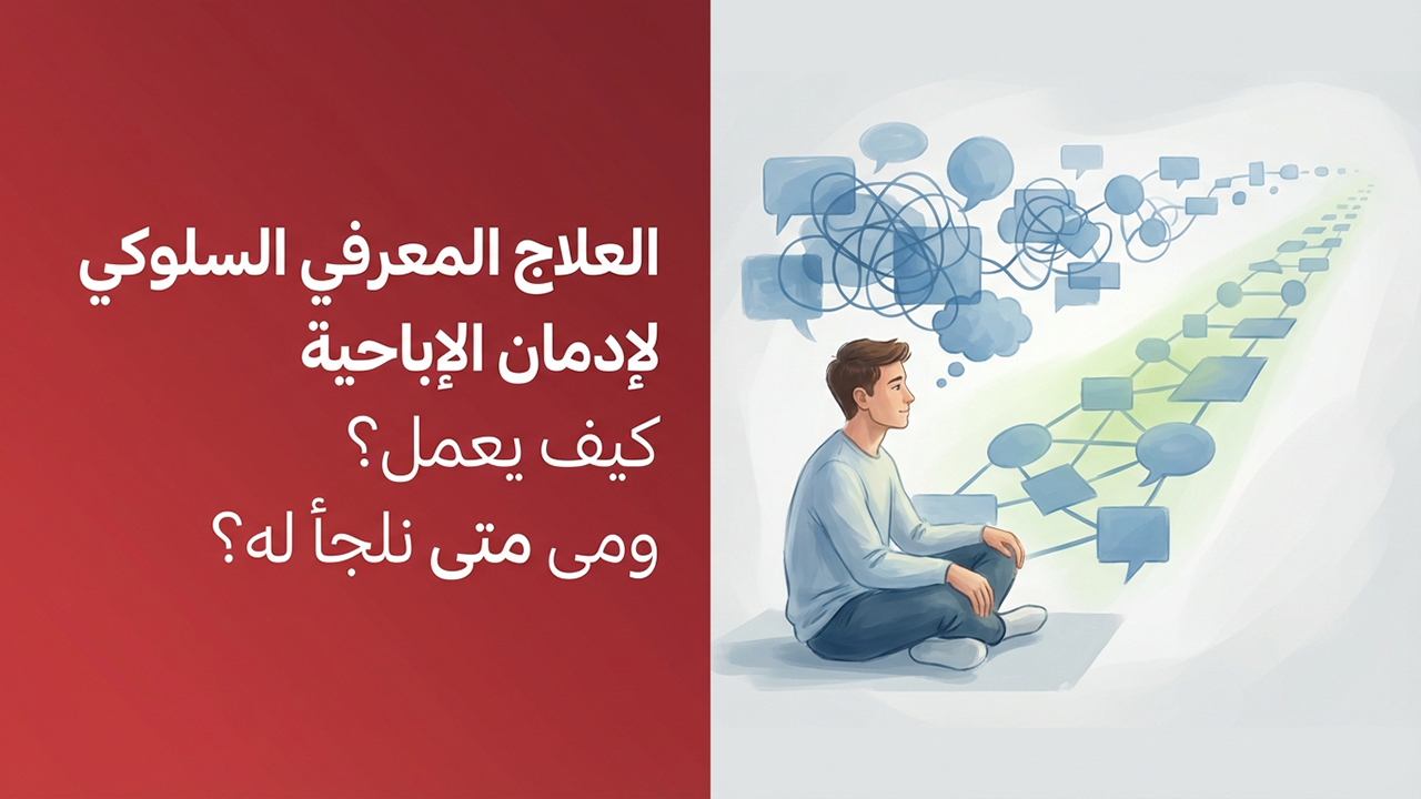 العلاج المعرفي السلوكي لإدمان الإباحية  كيف يعمل؟ ومتى نلجأ له؟