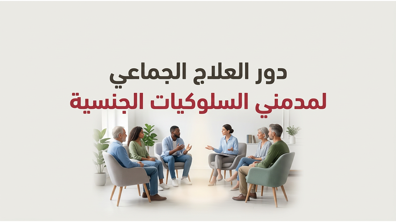 دور العلاج الجماعي لمدمني السلوكيات الجنسية