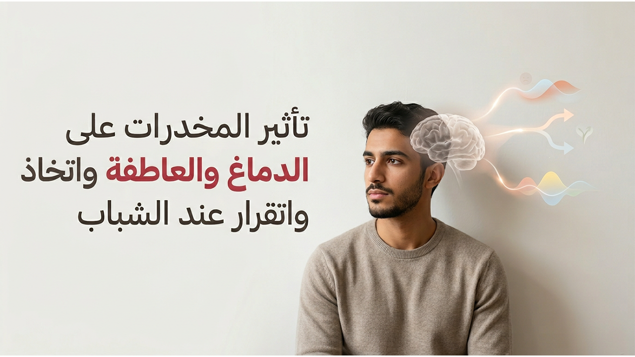 تأثير المخدرات على الدماغ والعاطفة واتخاذ القرار عند الشباب