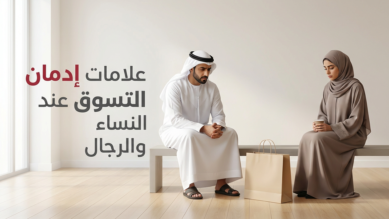 علامات إدمان التسوق عند النساء والرجال
