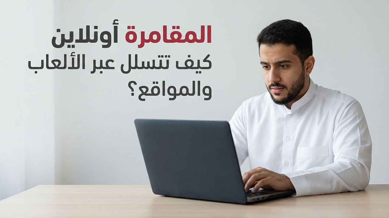 المقامرة أونلاين  كيف تتسلل عبر الألعاب والمواقع؟