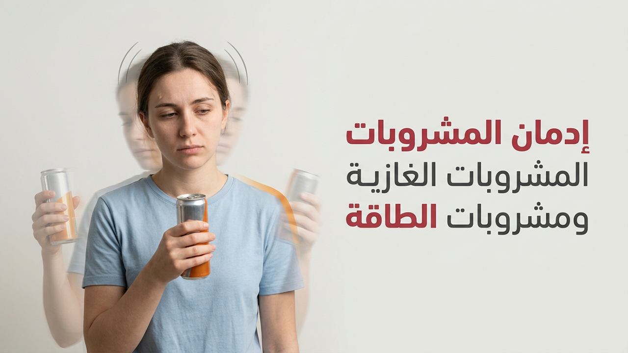 إدمان المشروبات الغازية ومشروبات الطاقة