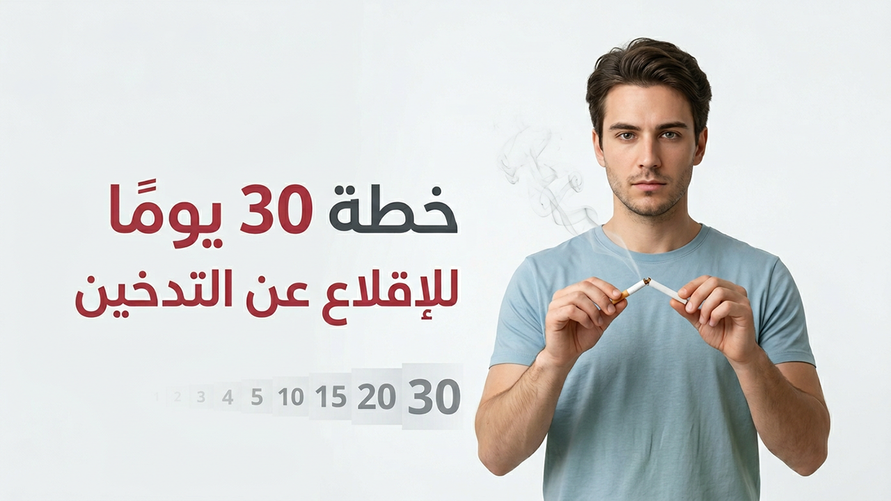 خطة 30 يومًا للإقلاع عن التدخين