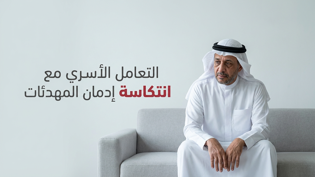 التعامل الأسري مع انتكاسة إدمان المهدئات