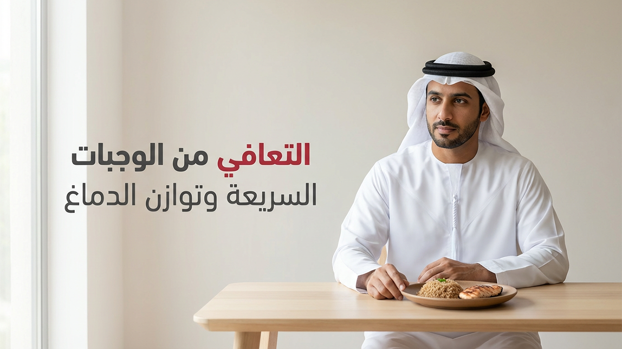 التعافي من الوجبات السريعة وتوازن الدماغ